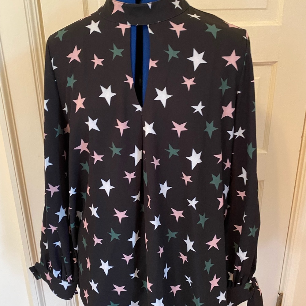 Crosby By Mollie Burch Reagan blouse size large